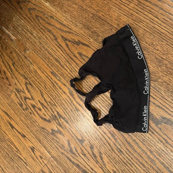 black  calvin  Klein racerback bra - Picture 1 of 1